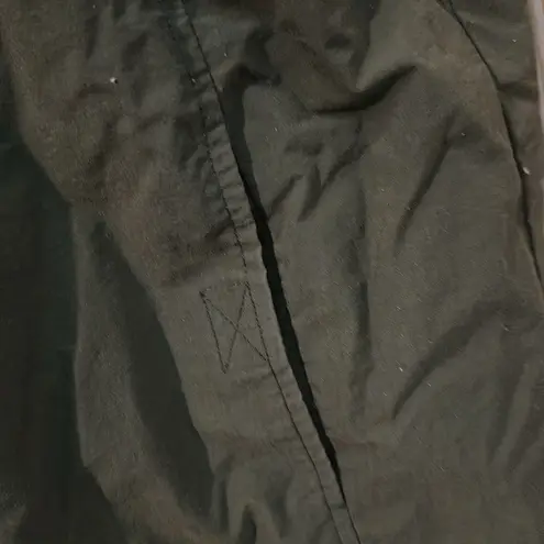 Catalina Vintage 1990s Y2K Olive Green Zip Front Lined Cargo Vest Ladies XL