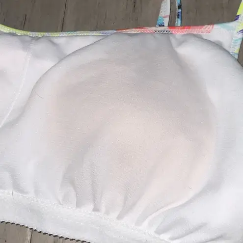 Endless Waves Tropical Bikini Swimsuit Set with Sporty Crop Top Jr L 11