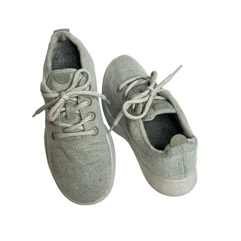 Allbirds Sage Green Wool Runners Sneakers Sz 9 Women