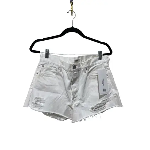 MOUSSY VINTAGE Mv Ransomville Shorts Size 28 White