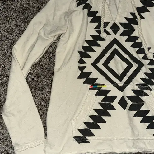 Billabong Y2K  Aztec Print Hoodie string hoodie thumbnail 2