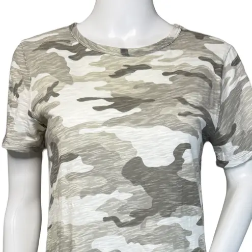 Dylan Dress Womens XS Camo Crew T-Shirt Cotton Camouflage Streetwear Casual