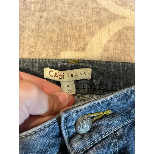 CAbi bootcut denim jeans size 4