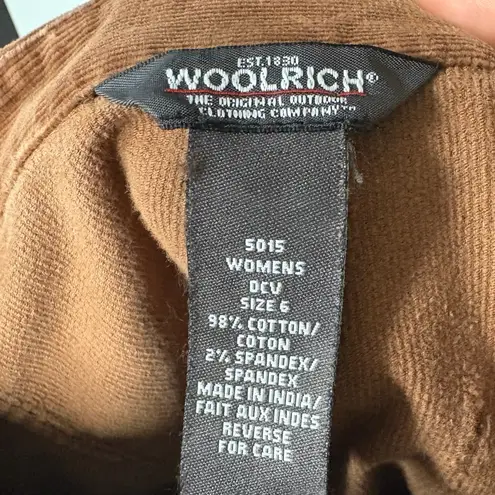 Woolrich  Brown‎ Corduroy Skirt Size 6