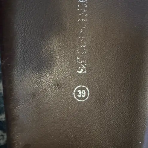 Venus Steps Women's Brown and Silver Wedge Sandals Size 39EU/ 8.5USA