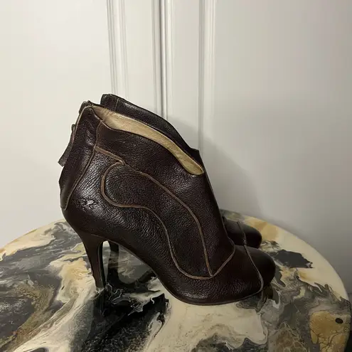 Fly London  Leather Ankle Boots Made in Portugal EU 39 US 8 Y2K