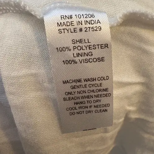 Soft Surroundings Breeze Midi Skirt in Ombré Dip Dye Size Large