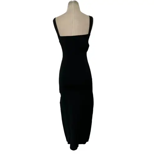 Roland Mouret Knit Midi Dress in Black XSmall New Womens Bodycon Size XS