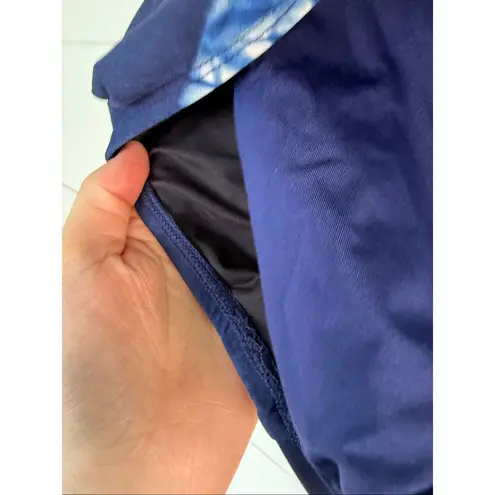 La Blanca Women’s 6 Blue White One Piece Swim Pool Beach Ocean