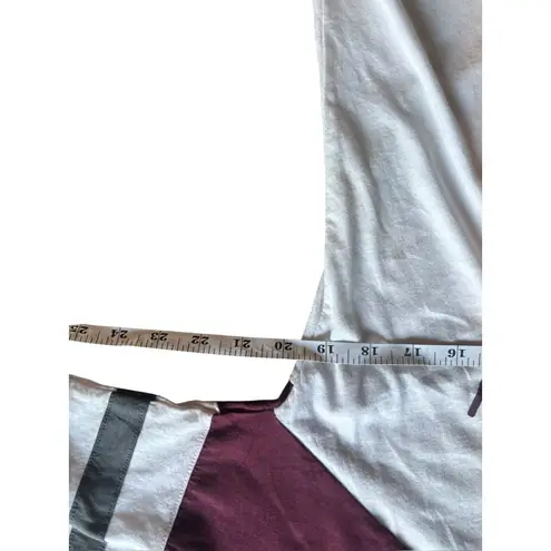 Pressbox  MSU Women's White & Burgundy Shirt