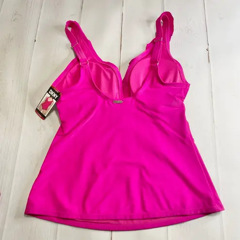 NWT - DKNY - Women’s Pink Tankini Swim Suit Set - Size X Large