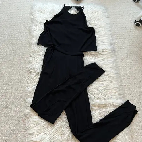 Black Halo Sleeveless Black Jumpsuit
