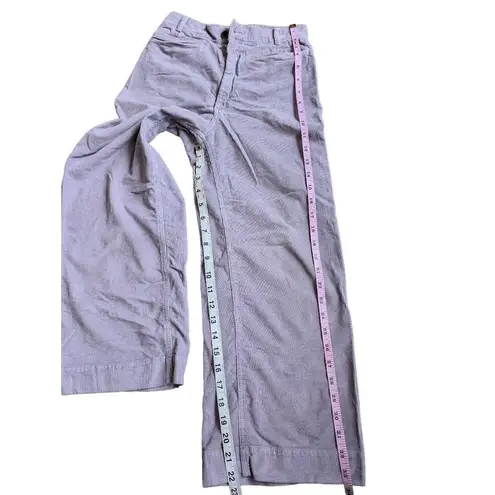 ALC Frank A.L.C Jay corduroy high-rise wide leg cropped pants size 0