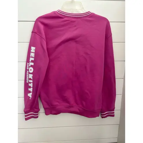 Sanrio Hello Kitty & Friends Women's Pink Graphic Sweatshirt Size M
