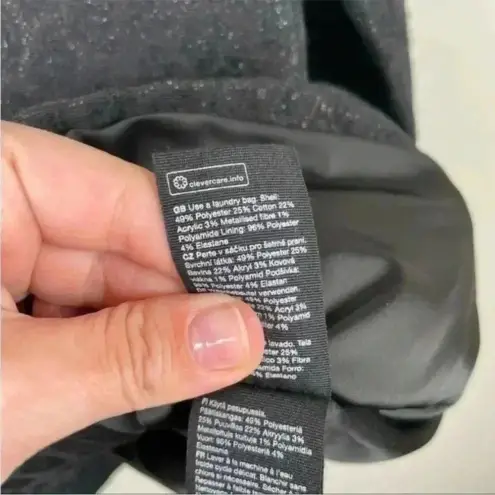 & Other Stories & Other Stories Black‎ Jacquard Leopard Print Double Breasted Tailored Blazer