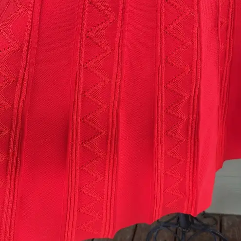 Carolina Herrera Pointelle Knit Dress