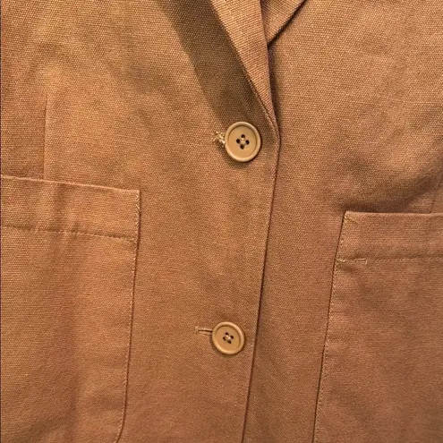 Stüssy Stussy Women's Cotton Tan Blazer Jacket size S