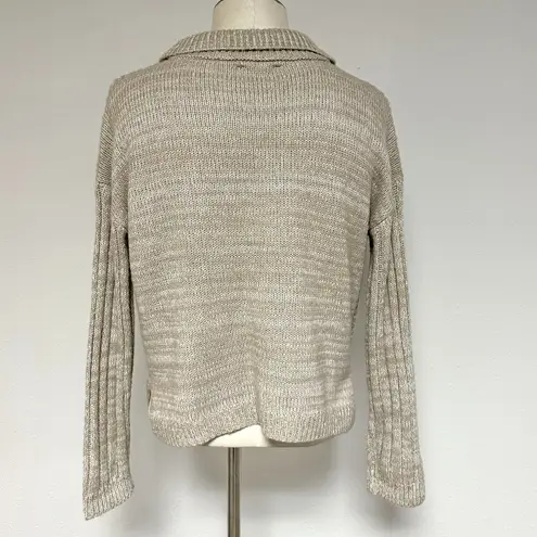 Freshman 1996 Cardigan Sweater Tan Size M