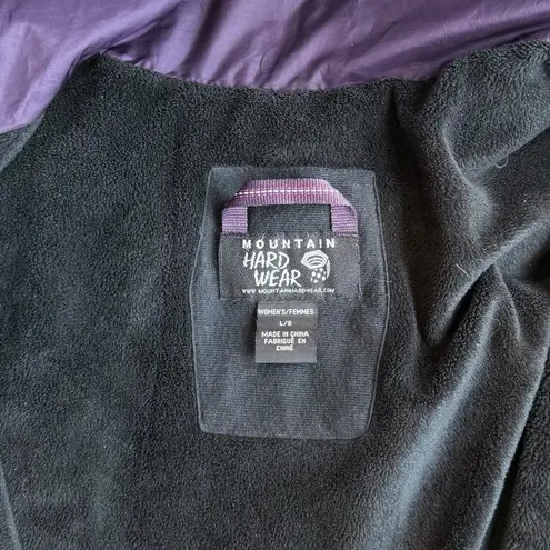Mountain Hardwear Size L Quilted Down Puffer Jacket Purple Longline Winter Coat - Image 3