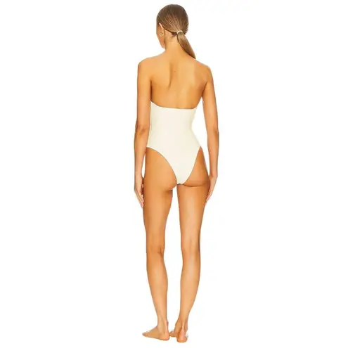 Lovewave the Nadine One Piece in Ivory XSmall New Womens Swimsuit