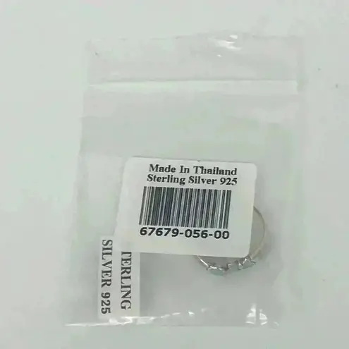 925 TOE RING XS STERLING SILVER BUTTERFLY STONE OPEN Blue