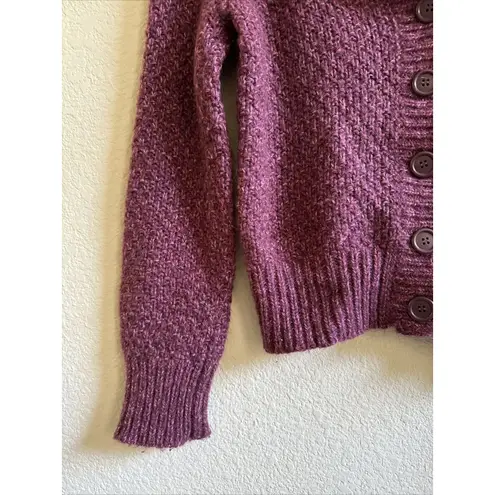 United Colors Of Benetton Women's Wool Nylon Cardigan Sweater Oversized Size S