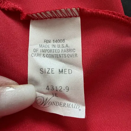 Maidenform VTG Wondermaid Red Satin Slip Skirt Womens M 28.5" Coquette NYE Holiday