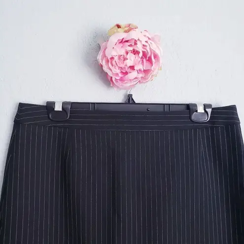 Hugo Boss Boss Hugo‎ Boss Vimena Pinstripe Ponte Skirt - Image 4