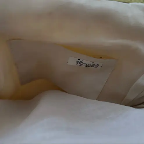 Vintage 1950's John Wind White Beaded purse