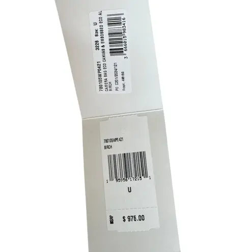 Stella McCartney NWT Logo Eco Canvas Camera Bag in Beige