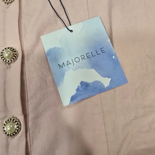 Majorelle Otis Midi Dress in Blush Pink Small