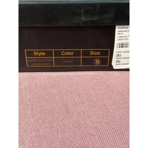 House of Harlow 1960 Audre Platforms in Black 8 New with box Womens High Heels