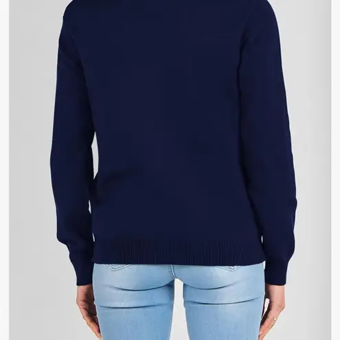 Kirundo Navy Blue Women’s Turtleneck Sweater Sz M NWT Size M
