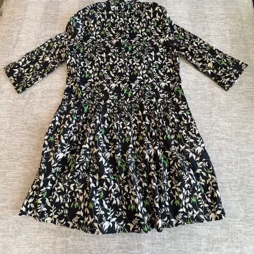 Tuckernuck Verdant Iris Royal Shirt Dress Size S Pockets NWT New