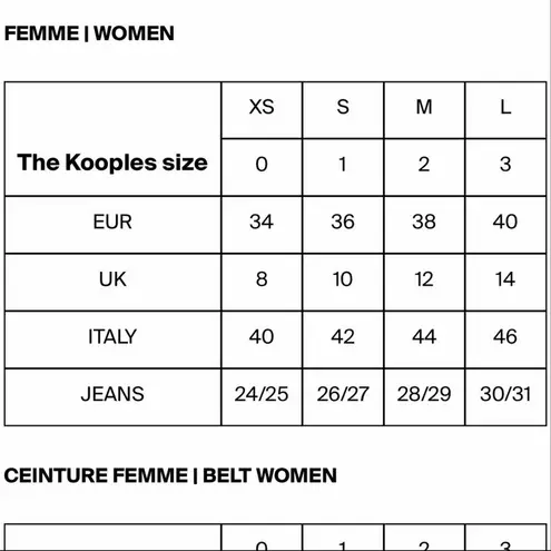 The Kooples Jeans Summer Lyocel long belted jacket