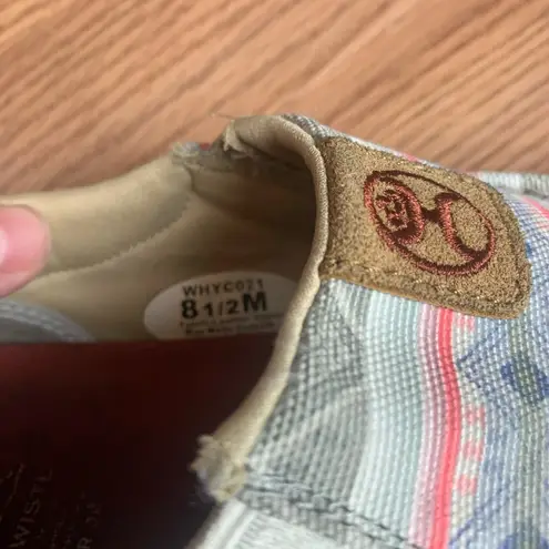 Twisted X  Hooey size 8.5 m slip on shoe loper western atec striped casual hey - Image 9