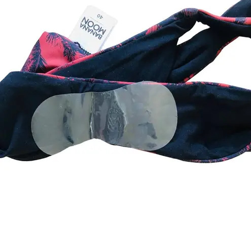 New Banana Moon Wila Blackpalms Brick Red and Black Briefs Women's Size 40 4 6