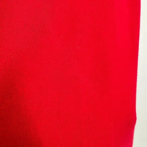 Lou & grey  Red Collared Split Neck Sleeveless Pullover Casual Top Size Medium - Image 6