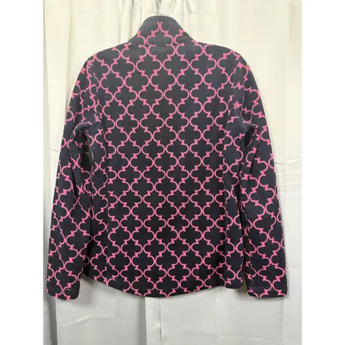 Talbots  Jacket Womens Small Fleece Full Zip Geometric Pattern Polyester - Image 6