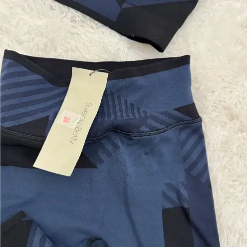 Sweaty Betty Interval Seamless 7/8 Leggings (XS) Sports tank M)Black and Navy