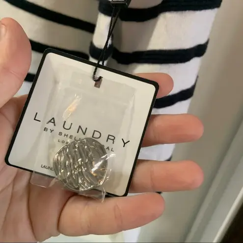 Laundry by Shelli Segal NWT  Striped Dolman Sweater size M