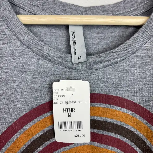 Techstyles NWT California Rainbow Retro Graphic Tee š