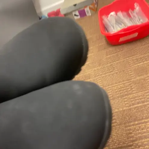 J Sport Jenna Black Ankle Boots Women's 11M Side Zip Comfort Walking EUC Size 11