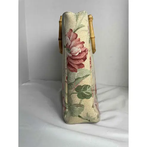 Lady Jayne Ltd Womens Floral Bamboo Tapestry Purse Vintage Tote