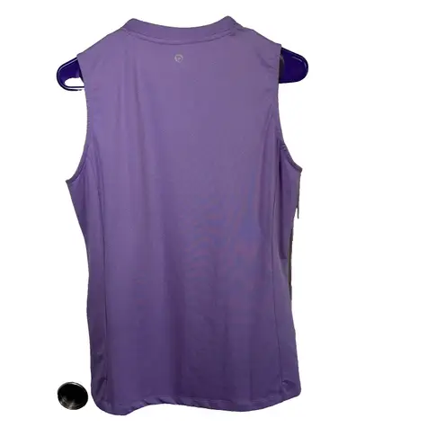 Baleaf purple sleeveless athletic tank golf tennis UPF50 womens light size M