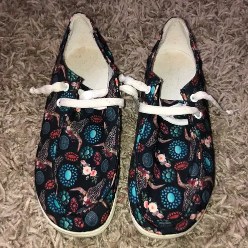 Women's Canvas Shoes Leisure Outdoor Comfortable Lightweight western cowgirl Size undefined