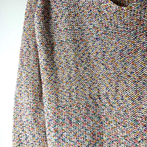 ZARA  Knit Rainbow V neck oversized light weight sweater size small