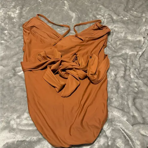 Aerie  Terracotta One-Piece Swimsuit