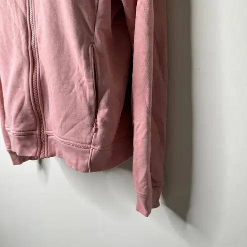 Nike  Pink Full Zip Hooded Jacket Women's Small