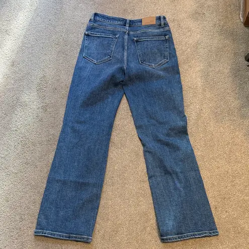 BKE Woman’s Billie Slim Fit Cropped Straight High Rise Stretch Jeans Size 27X28